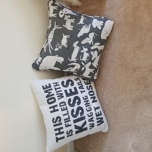 Dog Accent Pillows